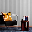 AdaWall Omega Gri Çizgili Desenli Duvar Kağıdı AdaWall Omega Gri Çizgili Desenli Duvar Kağıdı mekân uygulama görünümü 3