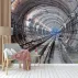 Metro Tüneli Manzaralı Duvar Kağıdı