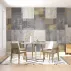 Desenli Patchwork Tarzı Duvar Kağıdı