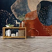 Gece ve Ateş – Soyut Metalik Dokulu Modern Sanat Duvar Kağıdı Gece ve Ateş – Soyut Metalik Dokulu Modern Sanat Duvar Kağıdı detay görünümü