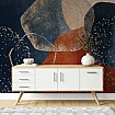 Gece ve Ateş – Soyut Metalik Dokulu Modern Sanat Duvar Kağıdı Gece ve Ateş – Soyut Metalik Dokulu Modern Sanat Duvar Kağıdı farklı görünümü