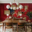 Kadife Paneller & Altın Çiçekler – Luxury Floral Art Duvar Kağıdı Kadife Paneller & Altın Çiçekler – Luxury Floral Art Duvar Kağıdı detay görünümü