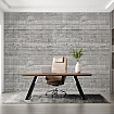 Gri Beton Dokulu Endüstriyel Modern Duvar Kağıdı Gri Beton Dokulu Endüstriyel Modern Duvar Kağıdı ofiste uygulama görünümü