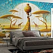 Afrika Sanatı Duvar Kağıdı Afrika Sanatı Duvar Kağıdı detay görünümü