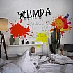 Yolunda Motivasyon Yazılı Renkli Sulu Boya Desenli Duvar Kağıdı Yolunda Motivasyon Yazılı Renkli Sulu Boya Desenli Duvar Kağıdı detay görünümü