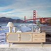 Golden Gate Köprüsü Manzaralı Duvar Kağıdı Golden Gate Köprüsü Manzaralı Duvar Kağıdı alternatif görünümü