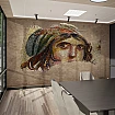 Zeugma Çingene Kızı Mozaik Dijital Baskı Duvar Kağıdı Zeugma Çingene Kızı Mozaik Dijital Baskı Duvar Kağıdı detay görünümü