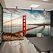 Golden Gate Köprüsü Manzaralı Duvar Kağıdı Golden Gate Köprüsü Manzaralı Duvar Kağıdı alternatif görünümü