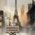 Paris Manzarası Duvar Kağıdı