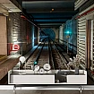 Metro Tüneli Manzaralı Duvar Kağıdı Metro Tüneli Manzaralı Duvar Kağıdı farklı görünümü