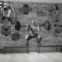 Fitness Salonu Duvar Kağıdı