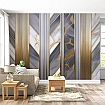 Modern Geometrik Altın Detaylı Mermer Duvar Kağıdı Modern Geometrik Altın Detaylı Mermer Duvar Kağıdı detay görünümü
