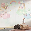 Sevimli Unicornlar ile Çocuk Odası Duvar Kağıdı Sevimli Unicornlar ile Çocuk Odası Duvar Kağıdı detay görünümü