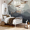 Retro Uçaklar Temalı Çocuk Odası Duvar Kağıdı Retro Uçaklar Temalı Çocuk Odası Duvar Kağıdı alternatif görünümü
