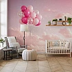 Pembe Balonlu Bulutlar Çocuk Odası Duvar Kağıdı Pembe Balonlu Bulutlar Çocuk Odası Duvar Kağıdı alternatif görünümü