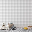 Gri Kareli Minimalist Modern Duvar Kağıdı Gri Kareli Minimalist Modern Duvar Kağıdı detay görünümü
