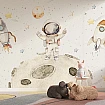 Çocuk Odası Astronot Uzay Temalı Dijital Baskı Duvar Kağıdı Çocuk Odası Astronot Uzay Temalı Dijital Baskı Duvar Kağıdı farklı görünümü