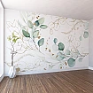 Su Yeşili Yaprak Desenli Modern Çizgisel Duvar Kağıdı Su Yeşili Yaprak Desenli Modern Çizgisel Duvar Kağıdı alternatif görünümü