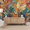 Canlı Desenli Renkli Modern Duvar Kağıdı Canlı Desenli Renkli Modern Duvar Kağıdı alternatif görünümü