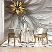 3D Modern Çiçek ve Dalga Desenli Dijital Duvar Kağıdı 3D Modern Çiçek ve Dalga Desenli Dijital Duvar Kağıdı alternatif görünümü