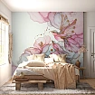 Pembe Çiçek ve Kuş Tasarımlı Modern Duvar Posteri Pembe Çiçek ve Kuş Tasarımlı Modern Duvar Posteri 7. görünümü