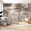 Sisli Orman Manzaralı Modern Minimal Duvar Kağıdı Sisli Orman Manzaralı Modern Minimal Duvar Kağıdı alternatif görünümü