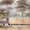 Sisli Orman Manzaralı Modern Minimal Duvar Kağıdı Sisli Orman Manzaralı Modern Minimal Duvar Kağıdı detay görünümü