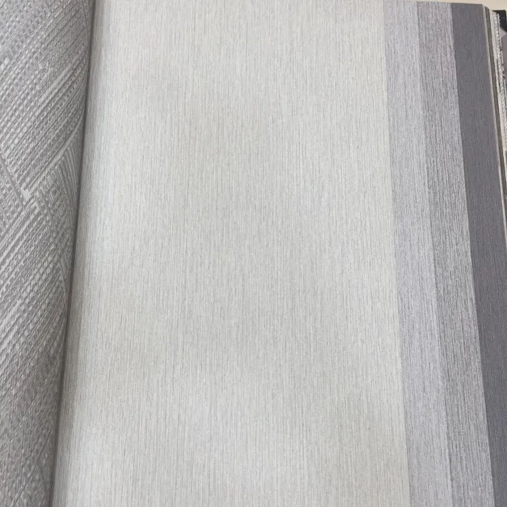 Ideko Havana Koleksiyonu İnce Çizgili Duvar Kağıdı - Açık Gri Ideko Havana Koleksiyonu İnce Çizgili Duvar Kağıdı - Açık Gri