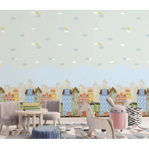 ADAKIDS 8903 Serisi | Renkli Binalar