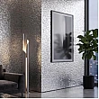 Adawall Mettalica Silver Kendinden Yapışkanlı Metalik Duvar Kaplaması MWS2600