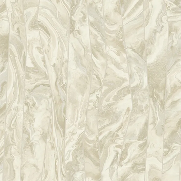 AdaWall Octagon Bej Dalgalı Desenli Duvar Kağıdı