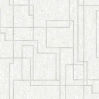 octagon-1202-1 Geometrik Desenli Beyaz