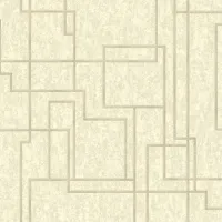 octagon-1202-2 Geometrik Desenli Krem