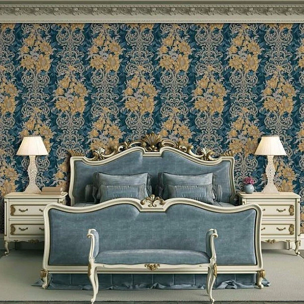 SEVEN 7805 – Çiçek Damask SEVEN 7805 – Çiçek Damask duvar kağıdı