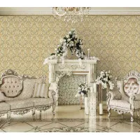 AdaWall Klasik Damask Duvar Kağıdı EPHES 1002